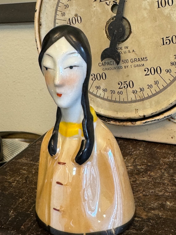 1920's Art Deco Made Figural Bell -japan - Etsy