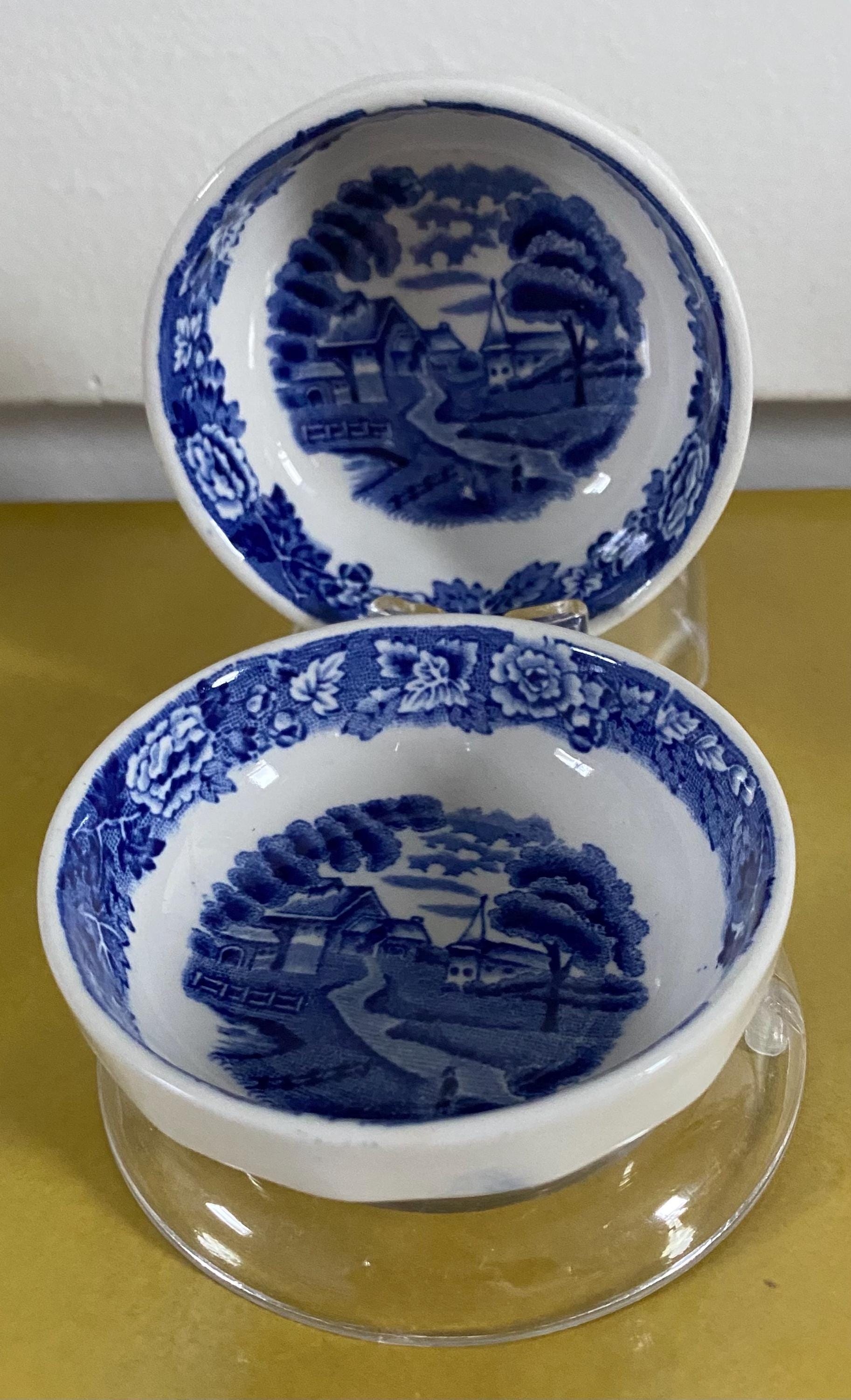 Enoch Woods English Scenery Blue - Etsy