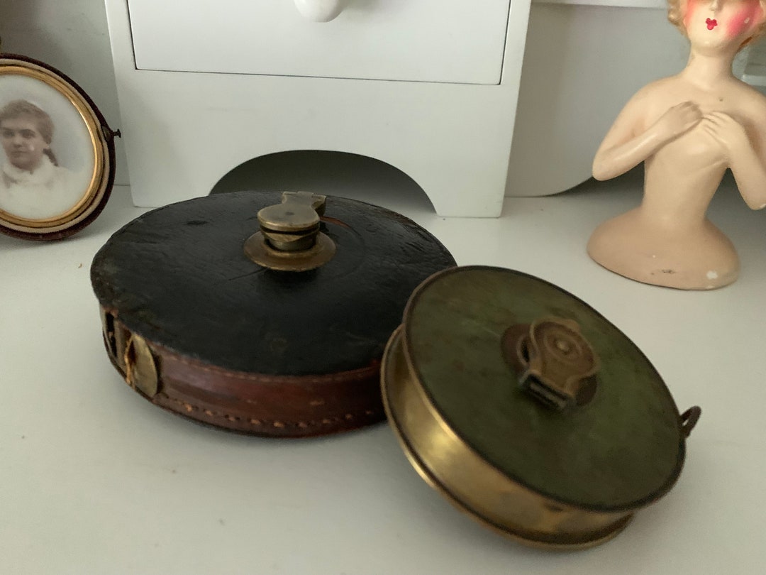 Set of 2 Antique Tape Measures circa 1900 Etsy