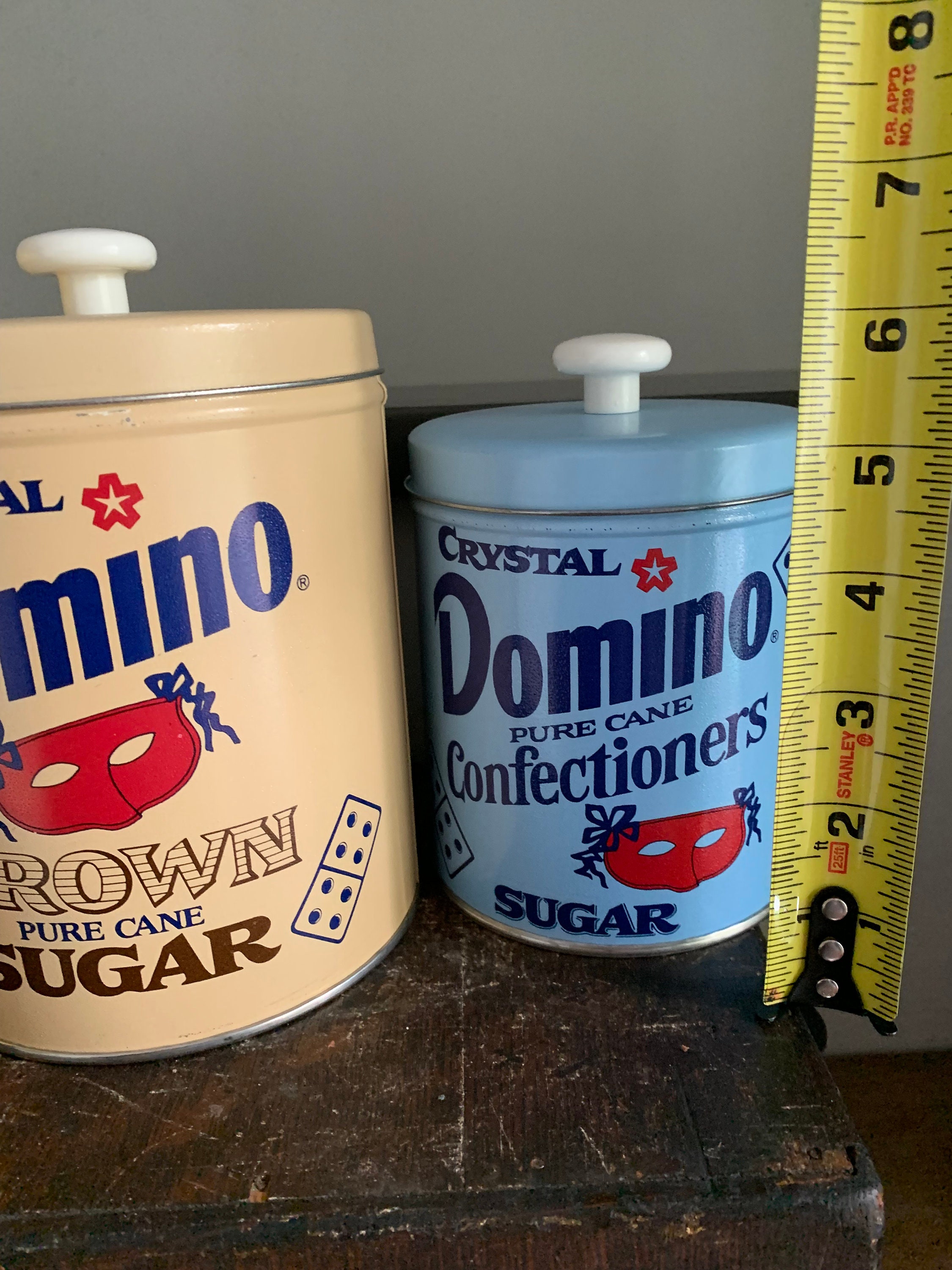 Vintage Designed Set of 3 Nesting Domino Sugar Kitchen