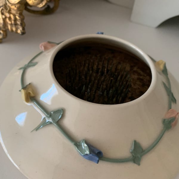 Ceramic Flower Frog Etsy