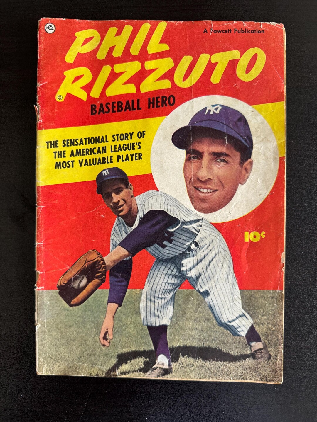 Leandro Rizzuto Books 1951 the Baseball Hero Seiet- Legend Phil Rizzuto Comic Book-#1 in ...