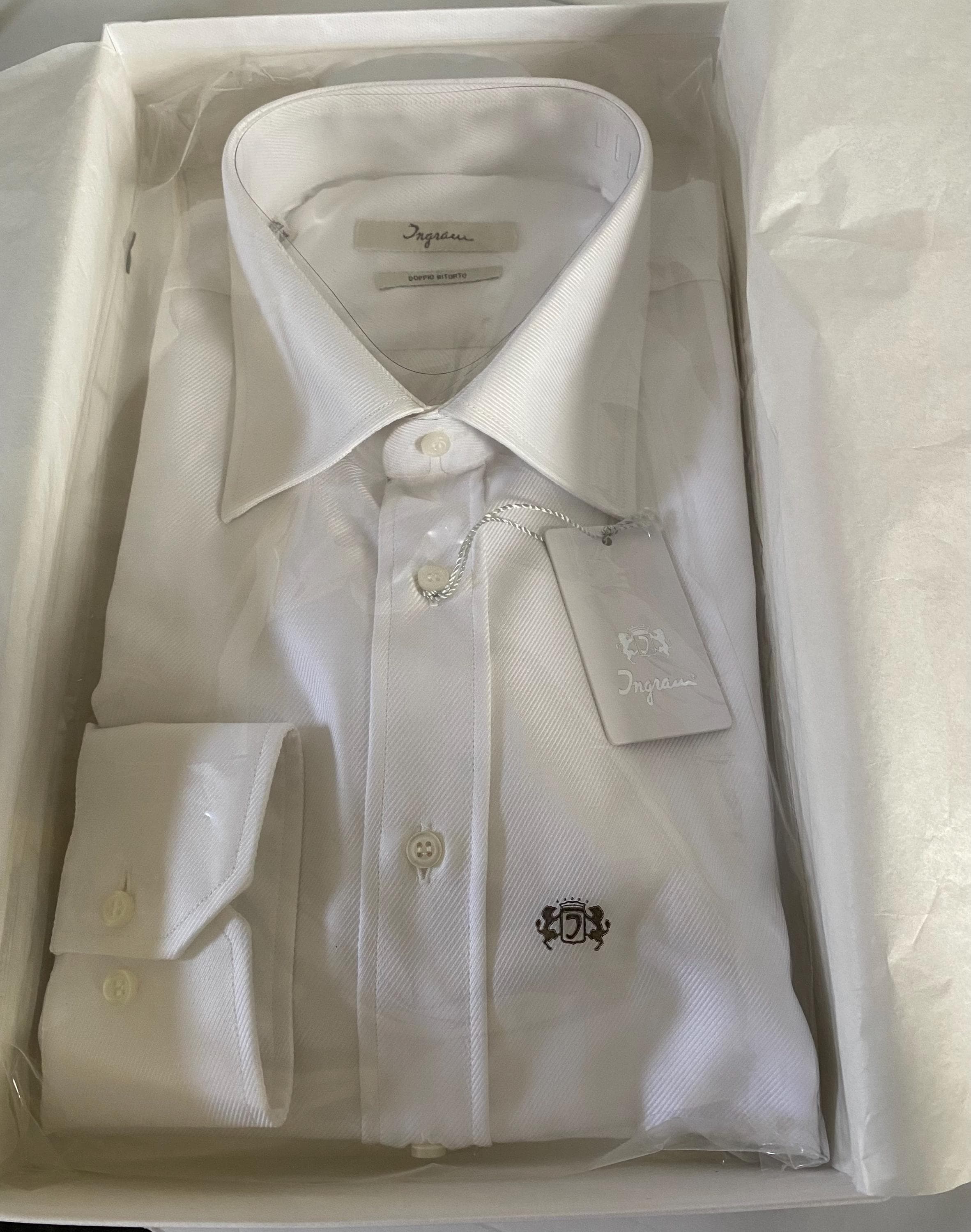 Vintage Ingram Men's Italian Tuxedo Shirt