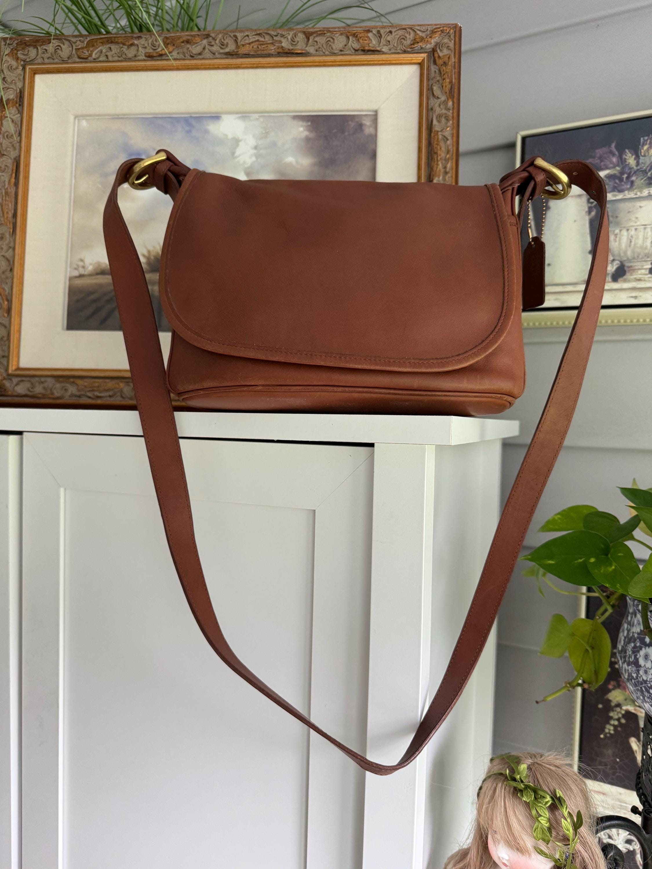 Vintage Coach Handbags Tan - Etsy