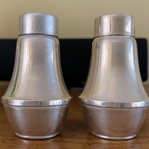 Vintage Duchin Creation Sterling Silver Weighted Salt And Pepper Shakers
