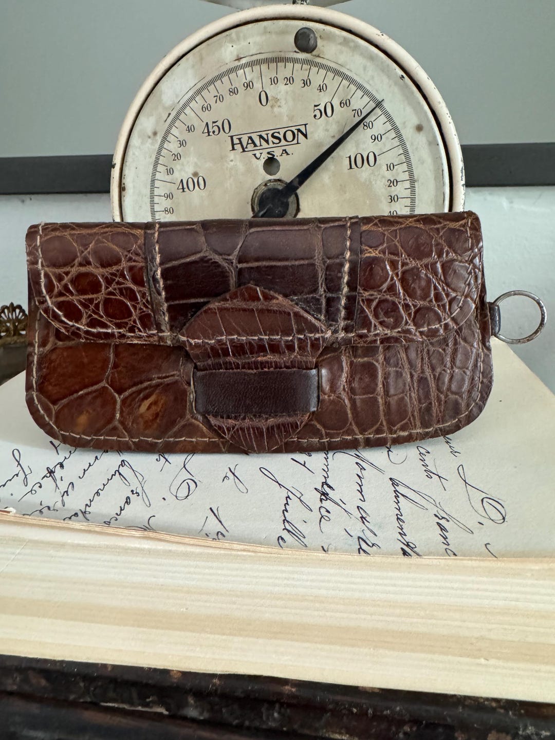 Antique Vintage Alligator Coin Purse - Etsy