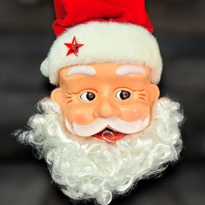 Musical Santa Head - Etsy