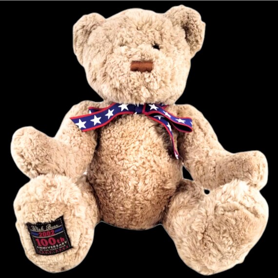 Stuffed Animals & Plushies Toys Near Vintage Gund Wish Bear,2002,100