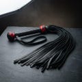 Handmade Leather Flogger Heavy Thuddy Whip 70 Tails Impact