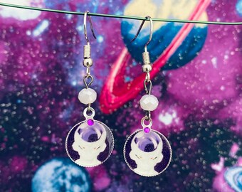 OOAK Dragonball Z Inspired Zarbon Earrings