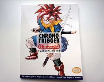 Handmade reproduction for SNES guide, Chrono Trigger, chrono, handmade reproduction print, replacement guide, documents, repro print, 014