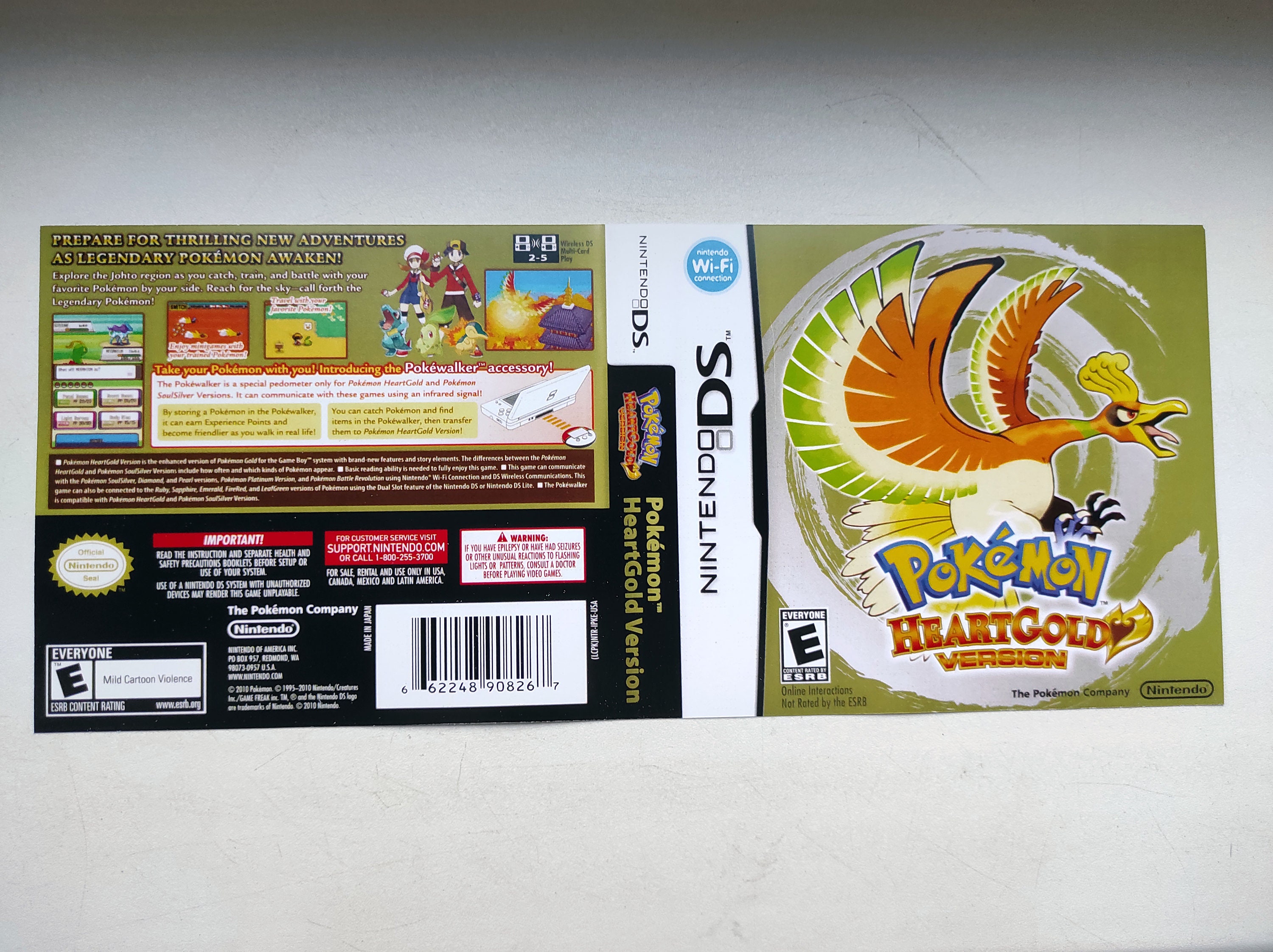 Pokemon HeartGold Version Box Shot for DS - GameFAQs