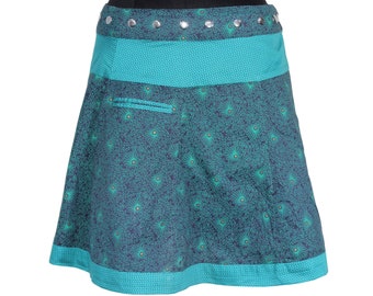 Gugi Reversible Skirt, Women's Winter Skirt, Ladies Woolen Skirt