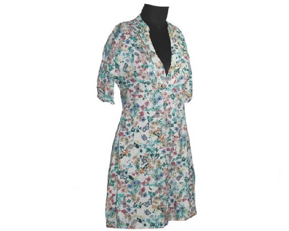 Gugi Printed Summer Dress, Women Dress, Printed Dress
