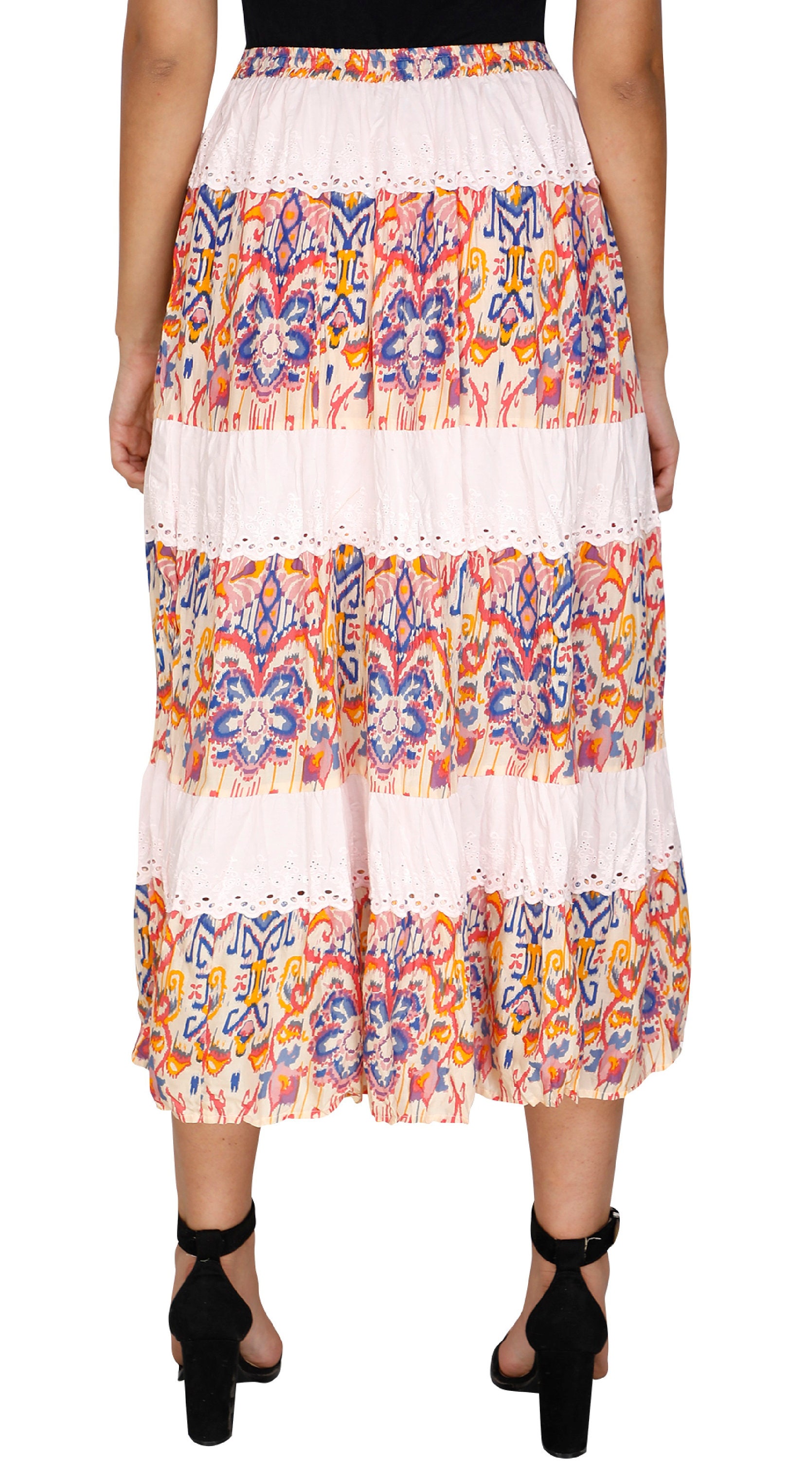 Printed Cotton Skirt. Long Skirt Maxi Skirt Cotton Women Etsy UK