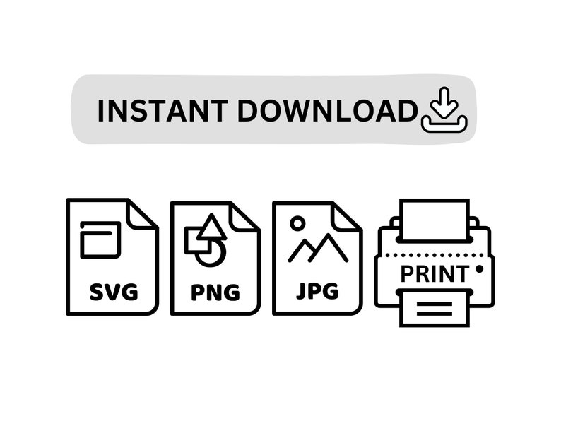 Lion Clip Art, Lion SVG, PNG, JPG, Cute Lion, Instant Download, Hand