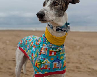 Blas & Co Happy Huts Hound T-shirt - Greyhound and Whippet Clothing