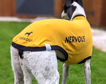 Blas & Co Greyhound / Whippet T-shirt - Nervous Dog / Reactive Dog / Give me Space - Dog Walk T-shirt