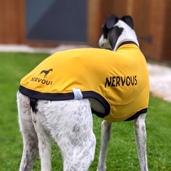 Blas & Co Greyhound / Whippet T-shirt - Nervous Dog / Reactive Dog / Give me Space - Dog Walk T-shirt