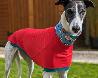Blas & Co Help Is On The Way T-shirt Hound - T-shirt Greyhound Whippet - Vêtements Greyhound