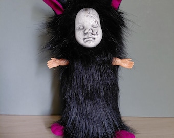 Halloween Ceramic Baby Long "Furby"