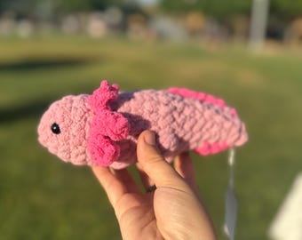 Crochet axolotl | Handmade