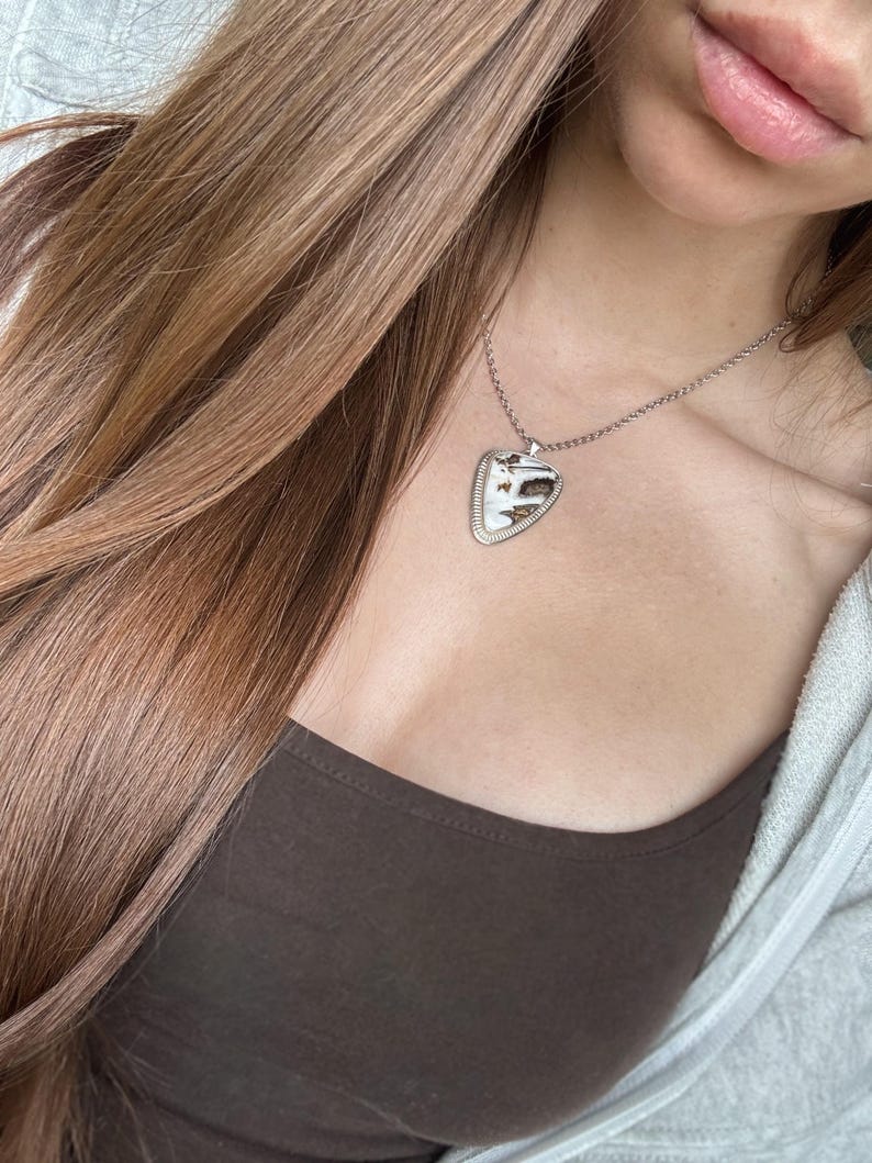 Wild Horse Jaspis hänge i sterlingsilver bild 2