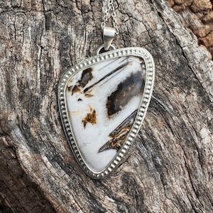 Wild Horse Jaspis hänge i sterlingsilver bild 1
