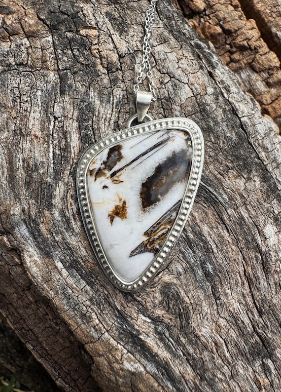 Wild Horse Jasper Sterling-silver pendant