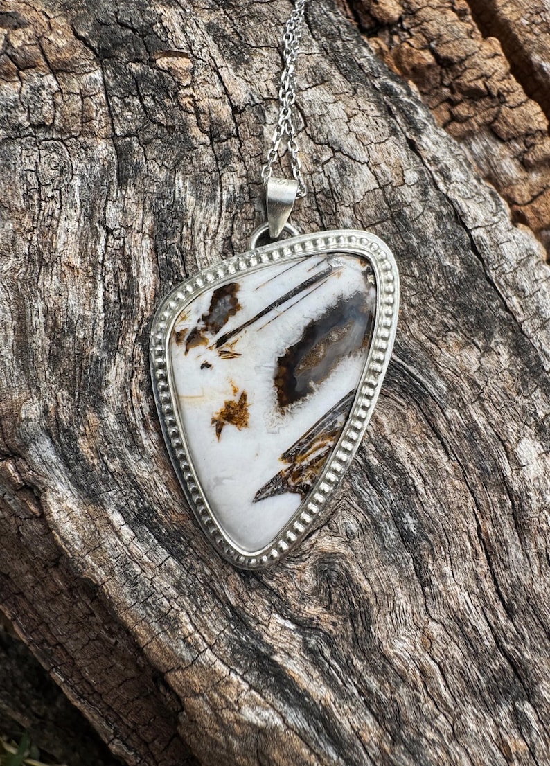 Wild Horse Jaspis hänge i sterlingsilver bild 1