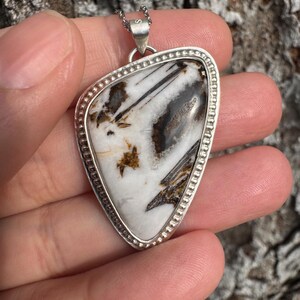 Wild Horse Jaspis hänge i sterlingsilver bild 5