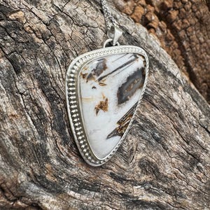 Wild Horse Jaspis hänge i sterlingsilver bild 3
