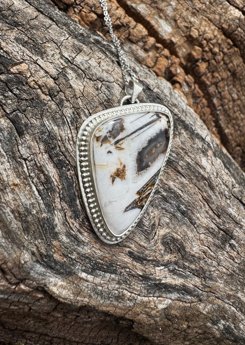 Wild Horse Jaspis hänge i sterlingsilver bild 3