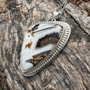 Wild Horse Jaspis hänge i sterlingsilver bild 4