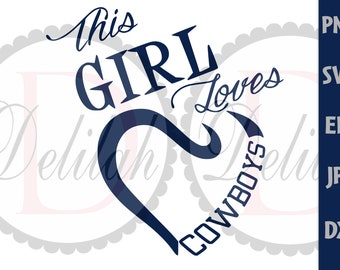 Download Dallas Cowboys Women Svg Etsy
