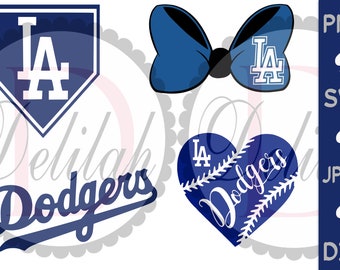 Download Svg La Dodgers Etsy