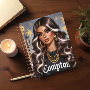 Spiral Journal Cover PNG Design Sublimation - Spiral Journal Notebook Cover Daily Planner Cover - Digital Instant Download