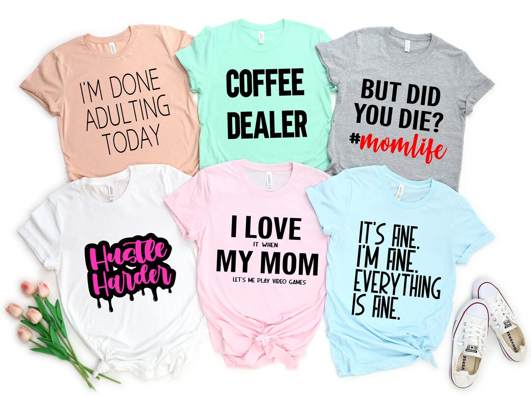 Sarcastic Mom Quotes Bundle SVG Mom Life SVG Sarcastic Mom Quote SVG Mom Svg Instant Download