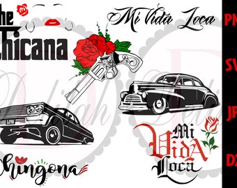 Mi Vida Loca (PNG) My Crazy Life - Etsy