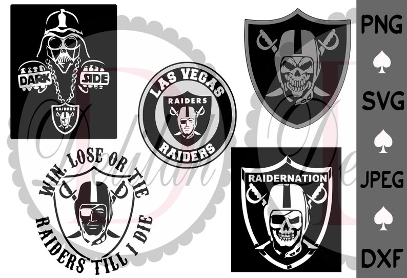Raiders Skull SVG Raiders Logo SVG Raiders Png SVG Files | Etsy