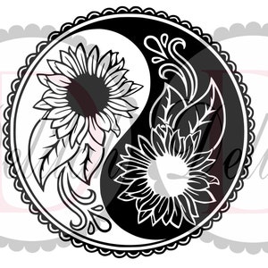 Yin and Yang Tree of life SVG •  Tree of life SVG • Yin and Yang SVG • Instant Digital Download • Svg • Jpeg • Png • Dxf