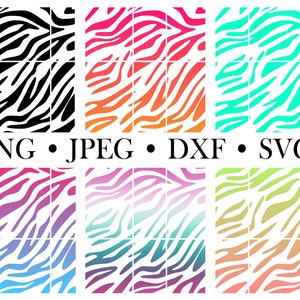 Zebra Stripes pattern SVG • Zebra Stripes Png • Animal Print • Print Cut • Svg Files • PNG Files • JPEG Files • Téléchargement instantané