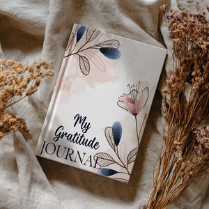 My Gratitude Journal Cover PNG Sublimation Design, Printable Journal ...