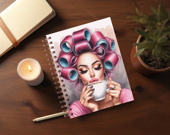 Självbekräftelse citat Journalomslag PNG Design Sublimering - Akvarell Planner Omslag Notebook Omslag - Digital Nedladdning Direkt Nedladdning