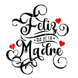 Mom SVG • Feliz Dia De La Madre SVG • Moederdag SVG • Spaanse Moederdag • Instant Download • Svg File • Png File • Dxf File • Jpeg file