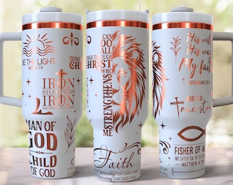 Diseño de envoltura completa con grabado láser cristiano de oración de Jesús para vaso de 40 oz, descarga digital, SVG para láser rotativo, envoltura de láser para vaso de 40 oz