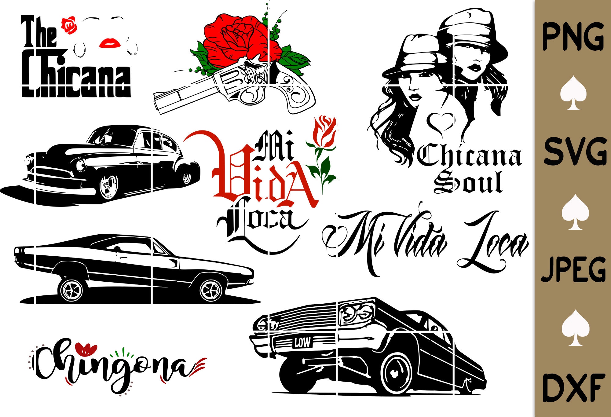 Low Life svg Lowrider svg Low Low svg Cholo svg Lowrider Veterano svg Veteran svg Veterano svg