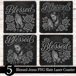 5 Jesus betende Hände Lasergravur PNG-Datei, Schieferuntersetzer Dateien zum Gravieren, Fliesenlaserdatei digitaler Download, Laserbrennen PNG, Xtool
