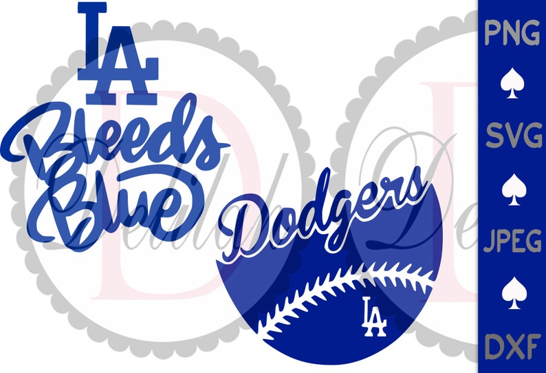 Los Angeles Dodgers SVG/PNG Dodgers SVG Baseball Svg | Etsy