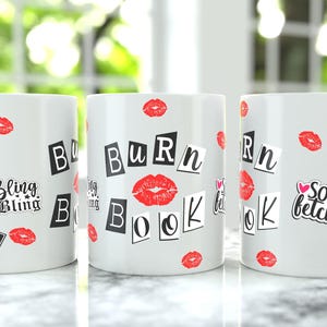 Burn Book Cup - Etsy